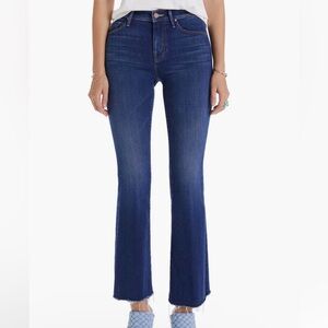 Mother Denim The Insider Crop Fray Size-28